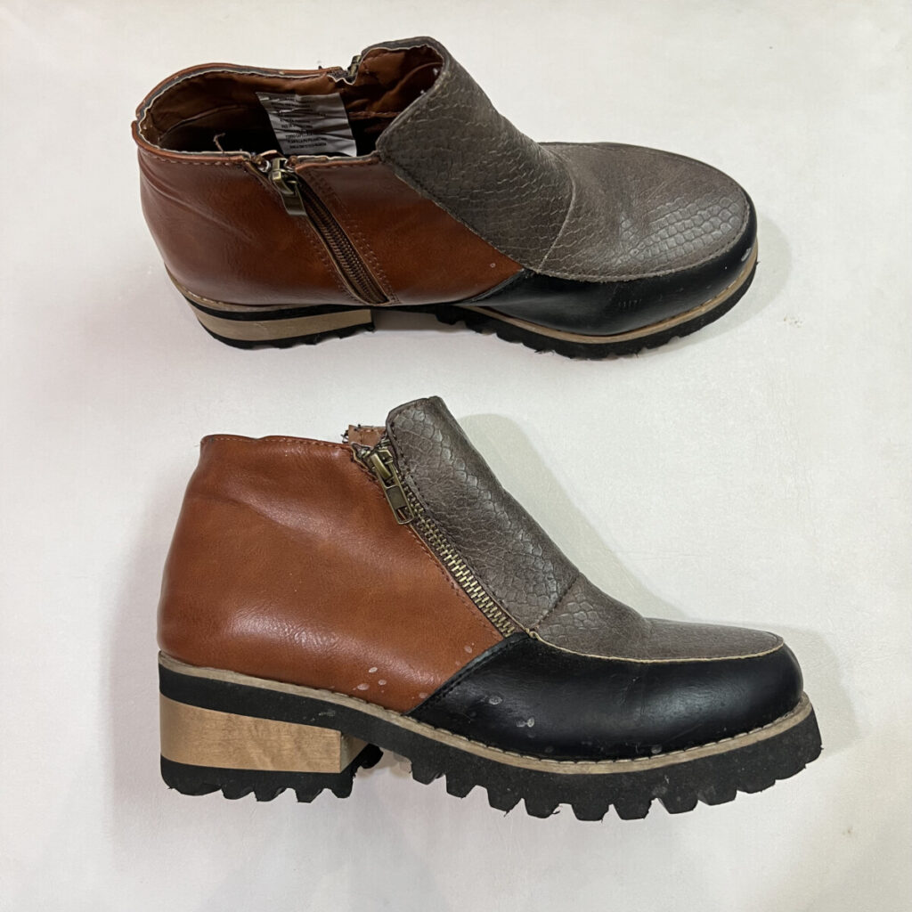 Botas Indian marrón con negro