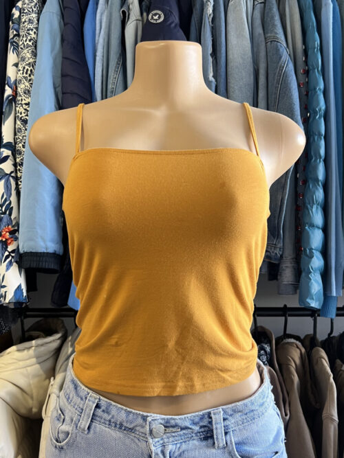 Musculosa HyM mostaza