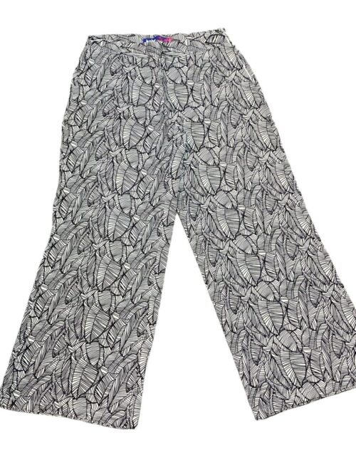 Pantalon Boho blanco y negro - 42