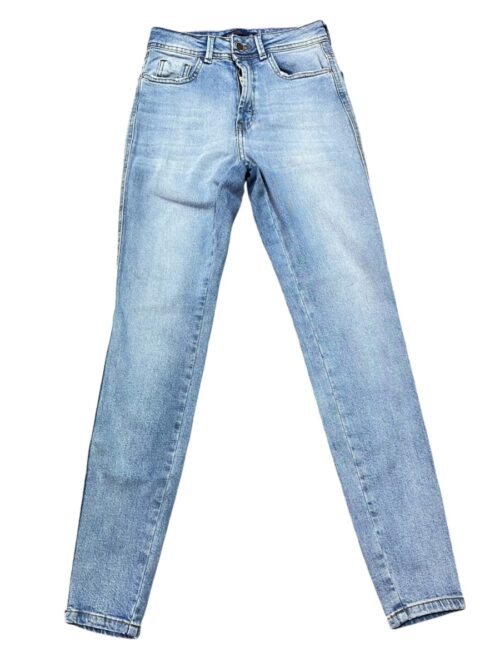 Jean Bluesteel skinny celeste