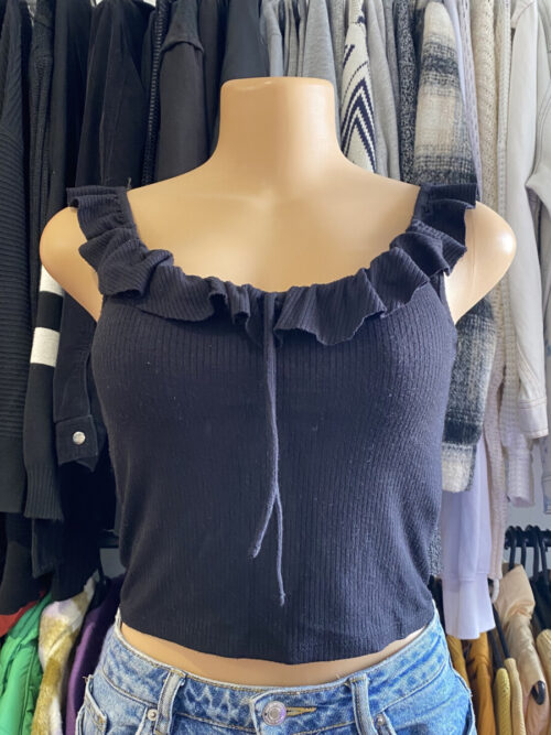 Top Forever 21 negro volados