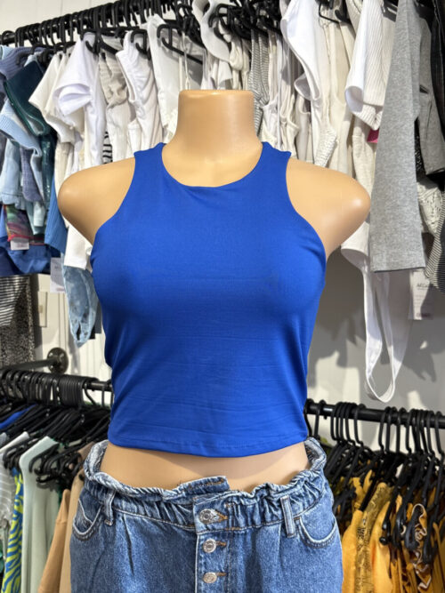 Top azul francia