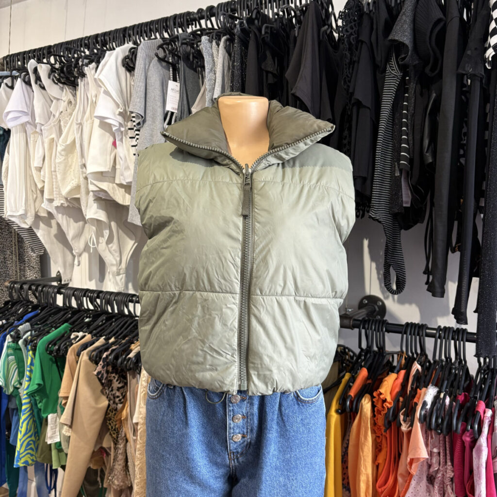 Chaleco puffer reversible Zara