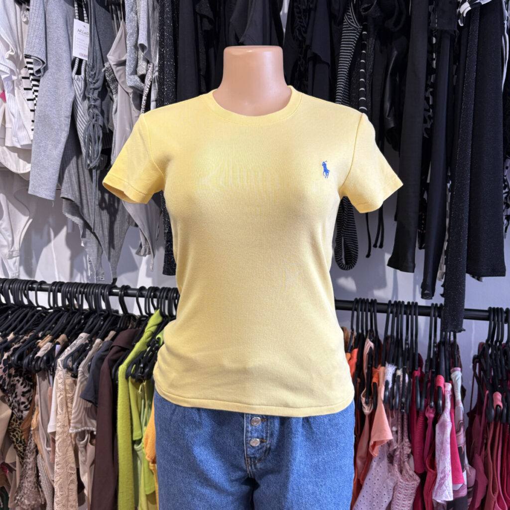 Remera Polo Ralph Lauren amarilla