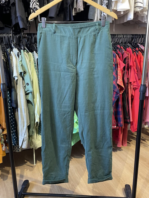 Pantalon Indian verde ingles