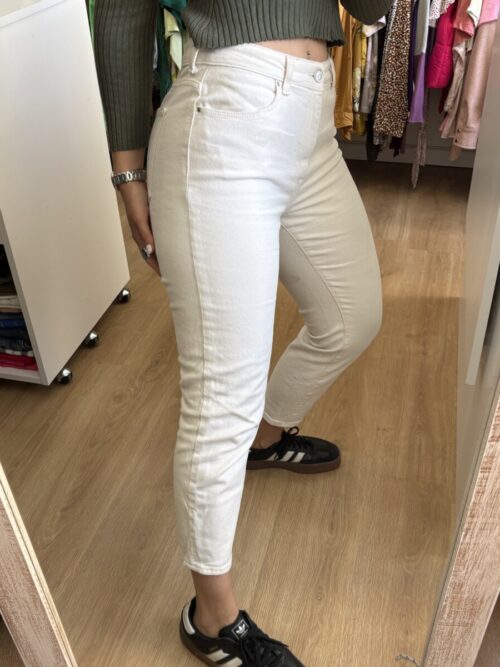 Jean Only blanco, skinny
