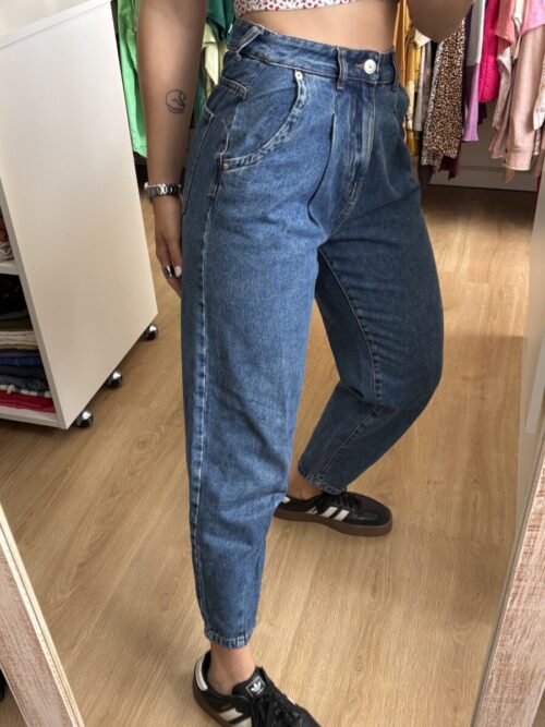 Jean Only azul oscuro, slouchy