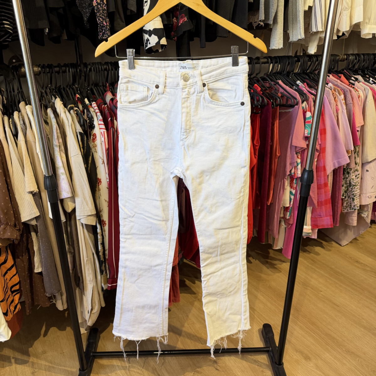 Jean Zara Cropped Flare