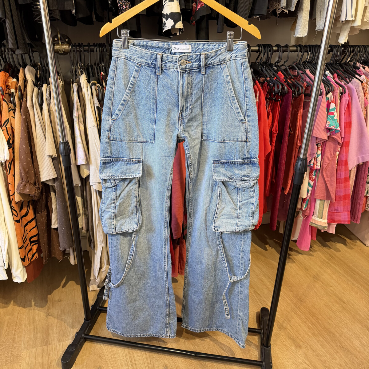 Jean celeste Zara cargo
